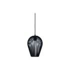 SCS - Pendelarmatuur hanglamp 19x26 abby mat zw