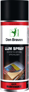 Den Braven - Zwaluw Spray Zw Lijm 400Ml