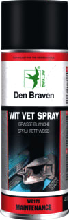Den Braven - Zwaluw Spray Zw Witvet 400Ml
