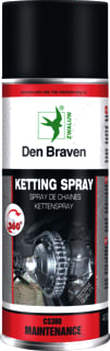 Den Braven - Zwaluw Spray Zw Ketting 400Ml
