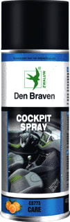 Den Braven - Zwaluw Spray Zw Cockpit 400Ml