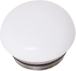 DRL - Fitting met 1 aansluiting Design Blindstop Wit Se10
