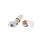 DRL - Aftapkraan (radiator en tapwater) Design Aft+Sleutl Wit