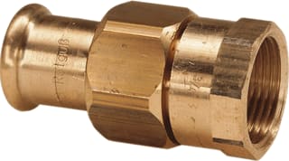 VSH - XPRESS KOPER 6330G Fitting met 2 aansluitingen 3D.Kopp.Vl.Cu-Prxbndr.28X