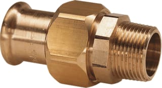 VSH - XPRESS KOPER 6331G Fitting met 2 aansluitingen 3D.Kopp.Vl.Cu-Prxbtdr.28X