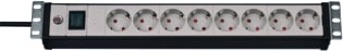 Brennenstuhl - Premium-Line Contactdooscombinatie Premline 19" Stekkerdoos