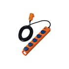 Brennenstuhl - Super-Solid Contactdooscombinatie Supersld Sl554 De Fi Ip54