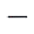 Brennenstuhl - Alu-Line Contactdooscombinatie Prem-L Techn Alu 8-2M+Sch
