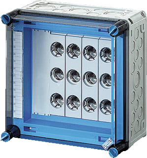 Hensel - Mi-verdelers Smeltveilighedenkast Dz.Kst 4X25A 3P 400A