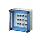 Hensel - Mi-verdelers Smeltveilighedenkast Dz.Kst 4X25A 3P 630A