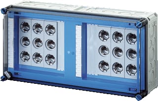 Hensel - Mi-verdelers Smeltveilighedenkast Dz.Kst 6X63A 3P 400A