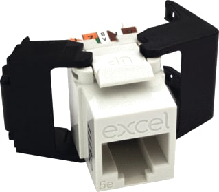 Excel - Low profile Modulaire connector Mod. Conn 100-202-Wt