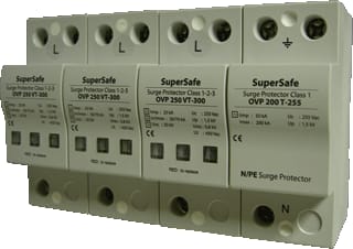 Supersafe - OVP 254 Gecombineerde afleider energietech. Ovp254-Vt+T-S-300