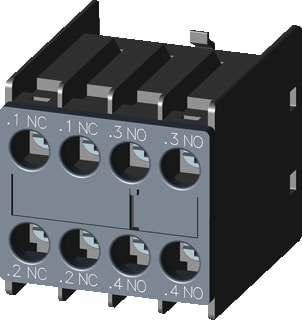 Siemens - Click and GO 3RH2 Hulpcontactblok Hlpcontblk 2No+2Nc S00/S0