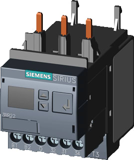 Siemens - Click and GO 3RR2 Stroomrelais Bewakrel Digi V 3Rt2 S0