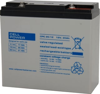 Cellpower - CPC Cyclische Accu (lood) cycl ldaccu 12v  20ah