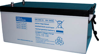 Cellpower - CPC Cyclische Accu (lood) Cycl Ldaccu 12V 250Ah
