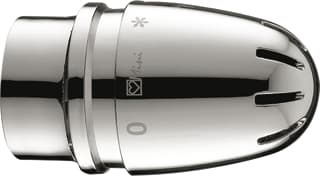 Herz - Mini De Luxe Radiatorthermostaatknop Element Chroom M30