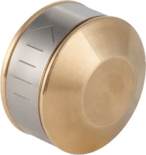Geberit - Pushfit Fitting met 1 aansluiting eindkap demntbl 28