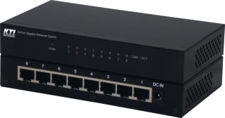 KTI - Netwerkswitch Nway Switch 8 Prt 1Gb Metaal