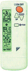 Daikin - Onderdelen voor airconditioning Brc7F530W