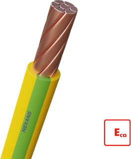 Nexans - Installatiedraad VD H07V-R ECA 25 GG HA500