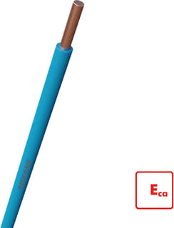 Nexans - Installatiedraad VDbox H07V-U Eca Installatiedraad Vd Box Eca 2.5 Bl Ri100