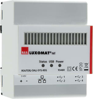 BEG - Interface bussysteem Router2-Dali-Sys-Reg Wt