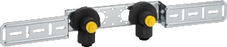 Geberit - Pushfit Muurplaat op beugel 2mrp/b iso 16-1/2