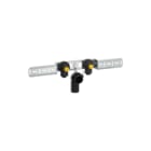 Geberit - Pushfit Muurplaat op beugel 2mrp/b afv 20-1/2