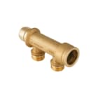 Geberit - Pushfit CV/perslucht/tap/koelwater verdeler 2Vdg Mess