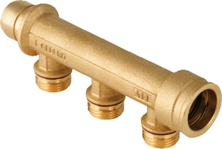 Geberit - Pushfit CV/perslucht/tap/koelwater verdeler 3Vdg Mess