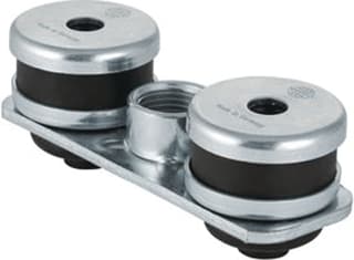 Geberit - Silent-db20 Grondplaat voor beugelbevestiging Pe Bev.Plaat 1/2 V/Bgl 1/2