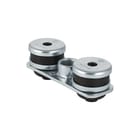Geberit - Silent-db20 Grondplaat voor beugelbevestiging Pe Bev.Plaat 1/2 V/Bgl 1/2