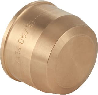 Geberit - Pushfit Fitting met 1 aansluiting Eindkap Verdlr 28