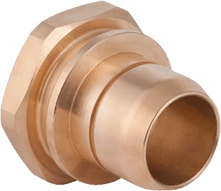 Geberit - Pushfit Fitting met 2 aansluitingen aansl/b 3/4bix28