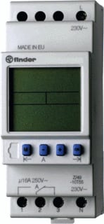 Finder - 12 Digitale schakelklok vr paneelbouw digschkpn 122181200000