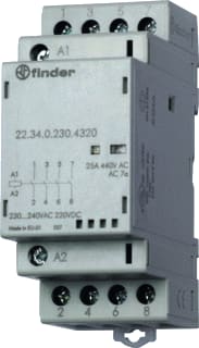 Finder - 22 Met LED Magneetschakelaar 223400241720 ds5