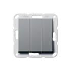 Gira - Systeem 55 Installatieschakelaar Schak Wiss 3-Voud Ant 55