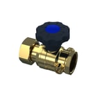 Raminex - S.28 Kogelafsluiter kogelkr dn32 3/2wx5/4bi