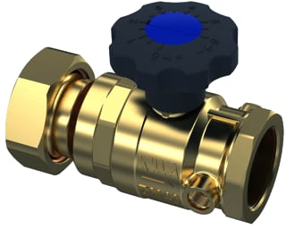 Raminex - S.28 Kogelafsluiter kogelkr dn40 2wx3/2bi