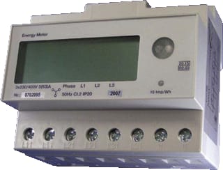 Geyer - ER Elektriciteitsmeter kwhm 3f4l 63a er010 bidire