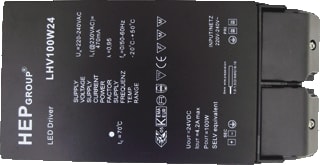 Lumiko - Strip 2 LED driver Klem 24V Max 100W