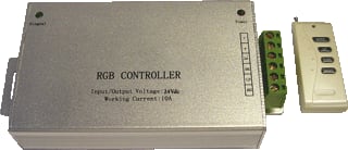Klemko - DMX Strip controller LED driver rgb kl.contr 24v -10a