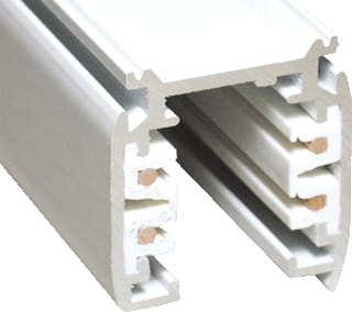 Lumiko - Euro Spanningsrail Klem 3F Rail Rail 200Cm, Wt