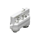 Lumiko - Euro Elektr. toebeh. v verlichtingsarm. Klem 3F Rail Lamp Adapter Wt
