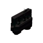 Lumiko - Euro Elektr. toebeh. v verlichtingsarm. Klem 3F Rail Lamp Adapter Zw