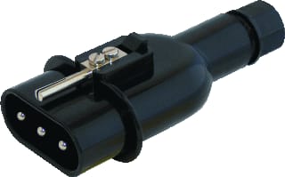 Hateha - HP S16 Geaarde stekker Cst 16A 3P+A 400V Holpas