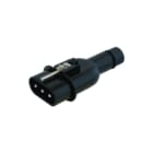Hateha - HP S16 Geaarde stekker Cst 16A 3P+A 400V Holpas