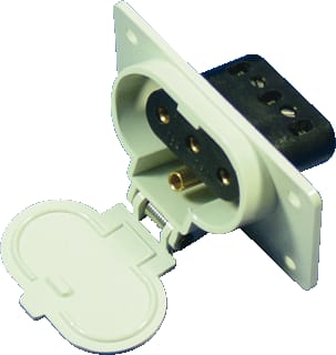 Hateha - HP I32 Wandcontactdoos (WCD schakelmat.) Wcd Inb 32A 4P 400V Holpas